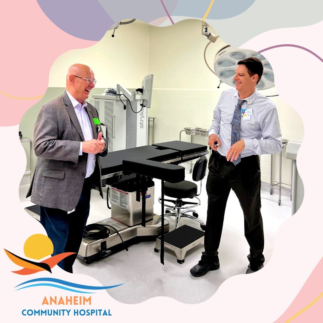 We were honored to have #Anaheim City Counsel Member @stevefaesselanaheim tour our Anaheim Community Hospital this week. We appreciate his support & commitment to #mentalhealth and look forward to serving the needs of his district. #orangecounty