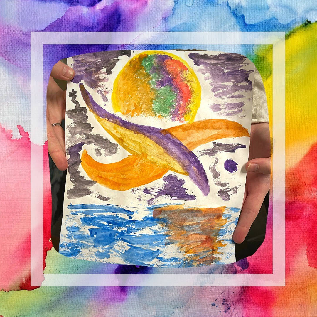 Happy World Art Day! Let's take a moment to celebrate creativity and artistic expression. Today we're sharing a painting of our logo from one of our talented patients. Art is one of the best ways to express your emotions and feelings, and we're proud to offer it as one of our programs at Aliso Ridge Behavioral Health. 🎨😎